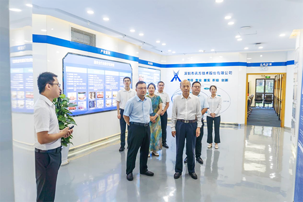 郑州信息工程职业学院领导一行莅临NLC电子技术考察交流